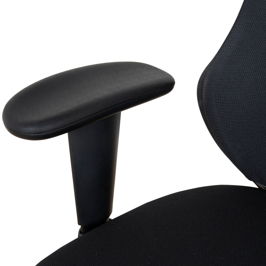 Office Chair | Full Black | Myka Home - View 9