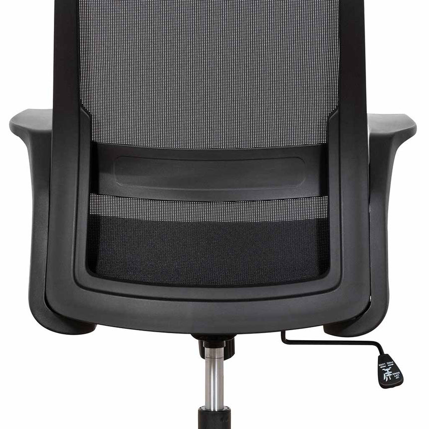Mesh Office Chair | Black | Myka Home - View 11