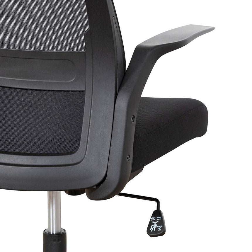 Mesh Office Chair | Black | Myka Home - View 6