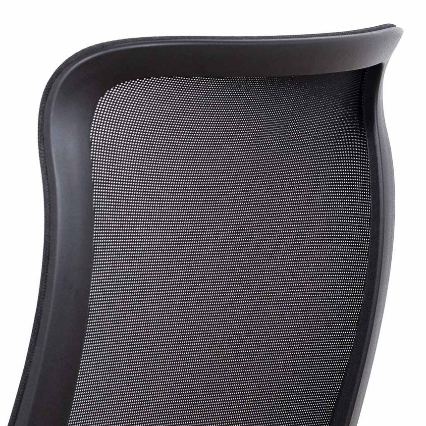 Mesh Office Chair | Black | Myka Home - View 10