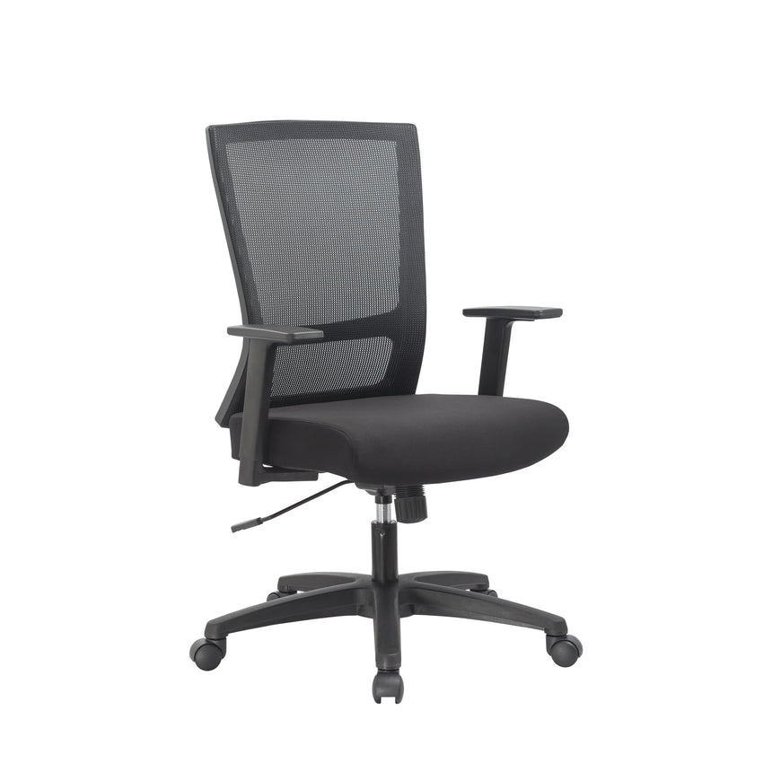 Mesh Ergonomic Office Chair | Black | Myka Home