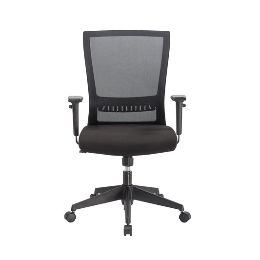 Mesh Ergonomic Office Chair | Black | Myka Home