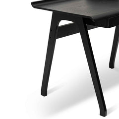 COF6225-DR Wooden Home Office Desk - Black