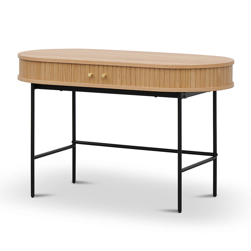 1.2m Home Office Desk | Natural | Myka Home - View 3