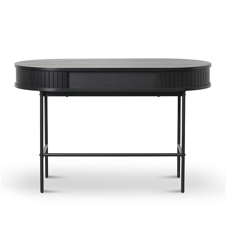 1.2m Home Office Desk | Full Black | Myka Home - View 8