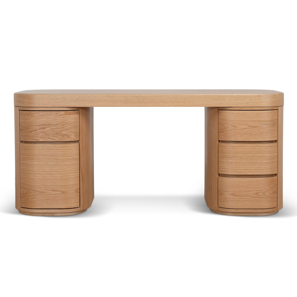 1.7m Office Desk | Natural Oak | Myka Home - View 2