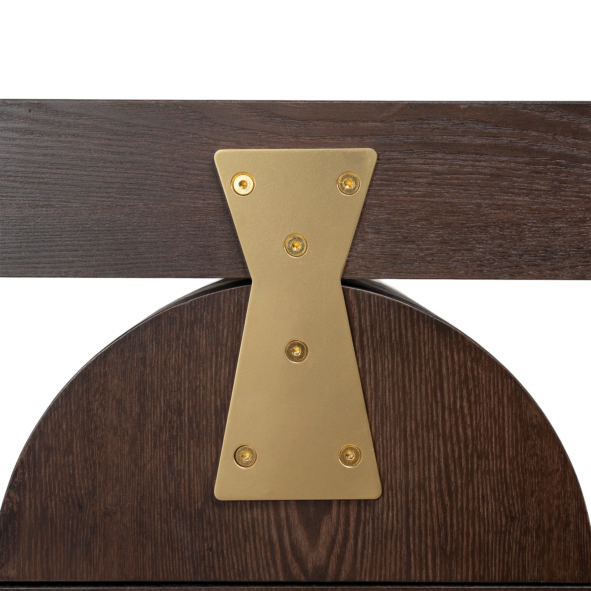 1.55M New Elm Home Office Desk | Walnut | Myka Home