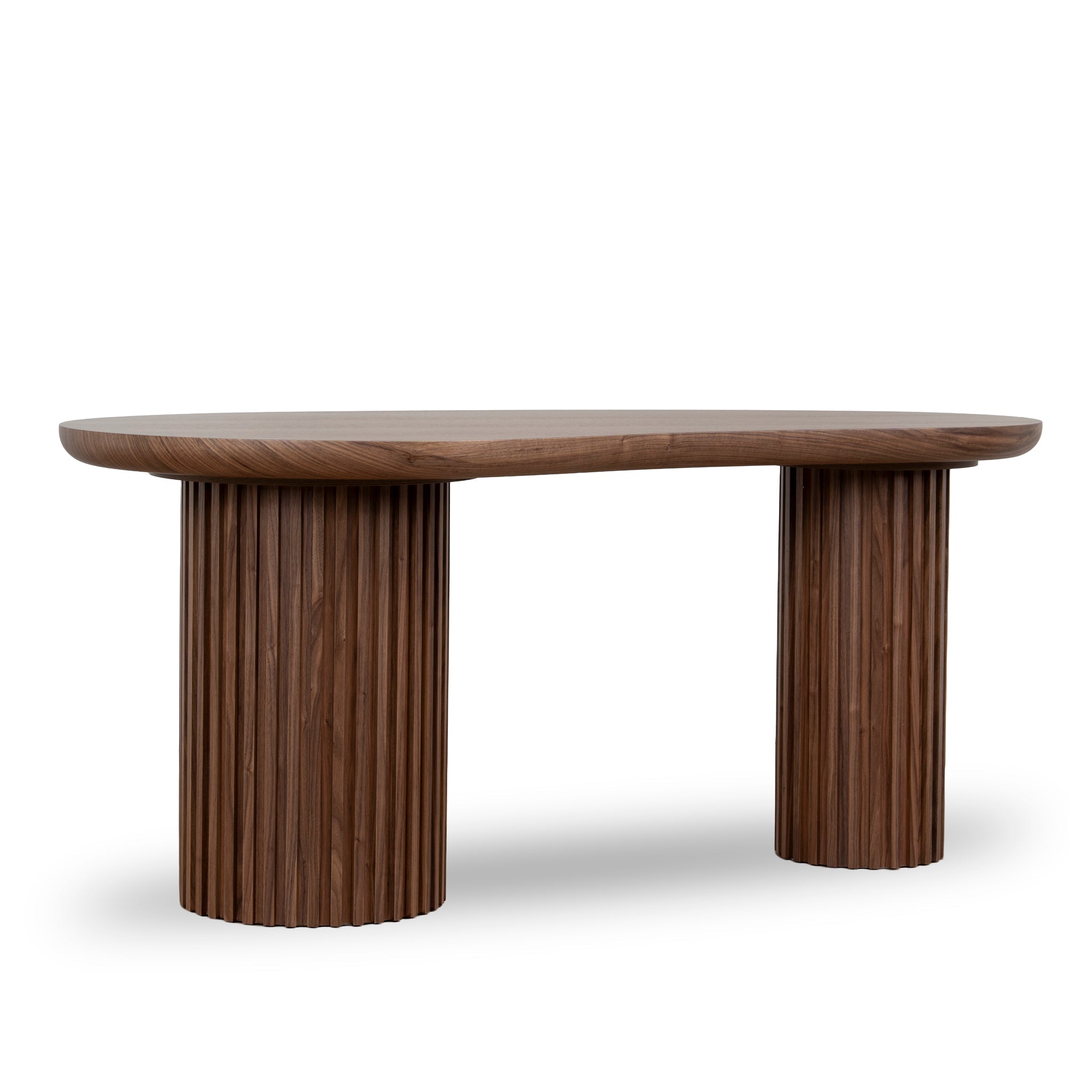 1.7M Office Desk | Walnut | Myka Home
