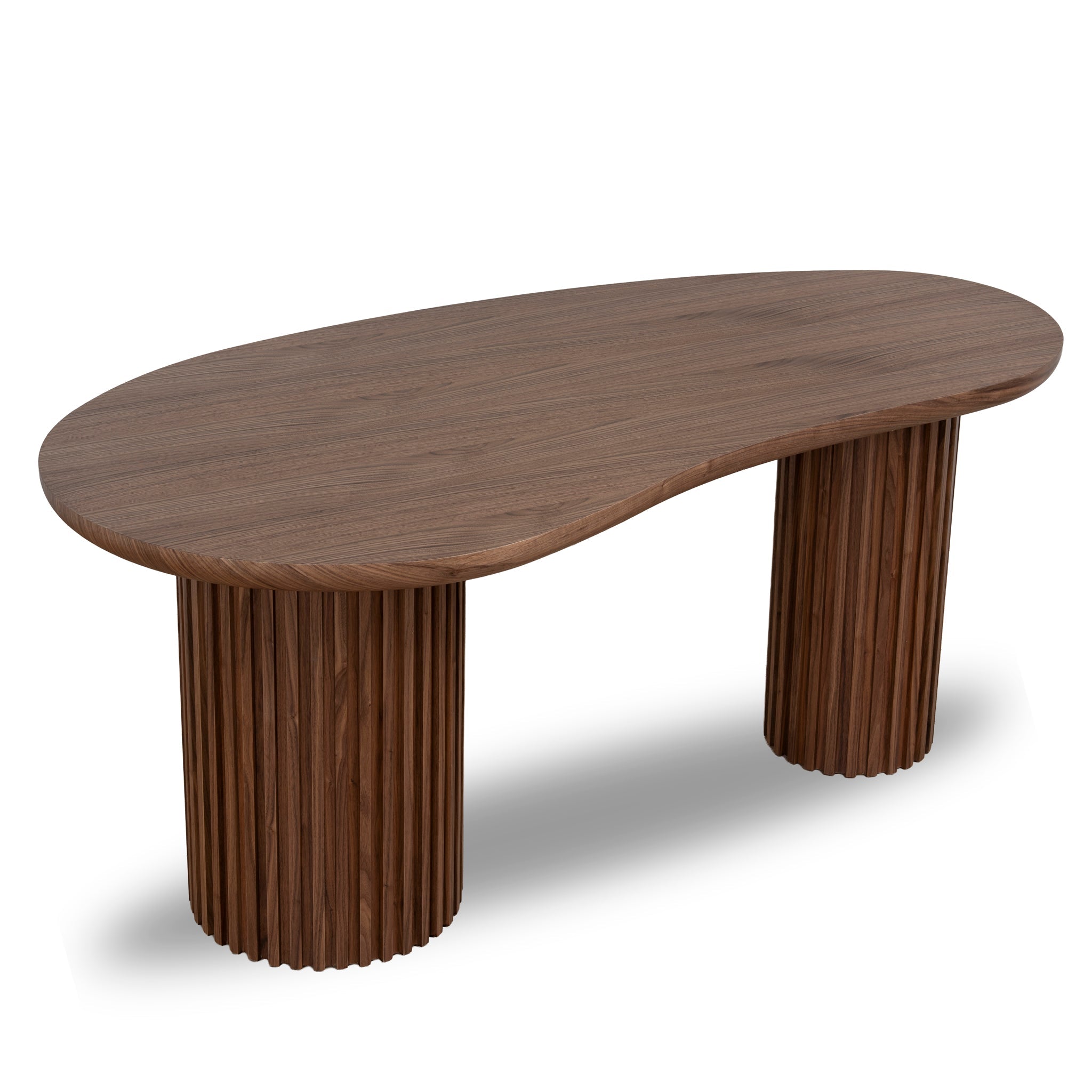 1.7M Office Desk | Walnut | Myka Home