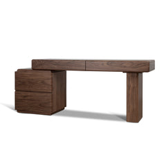 1.6M Office Desk | Walnut Veneer | Myka Home