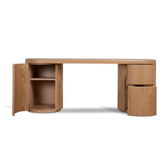 1.9M Office Desk | Natural Oak | Myka Home