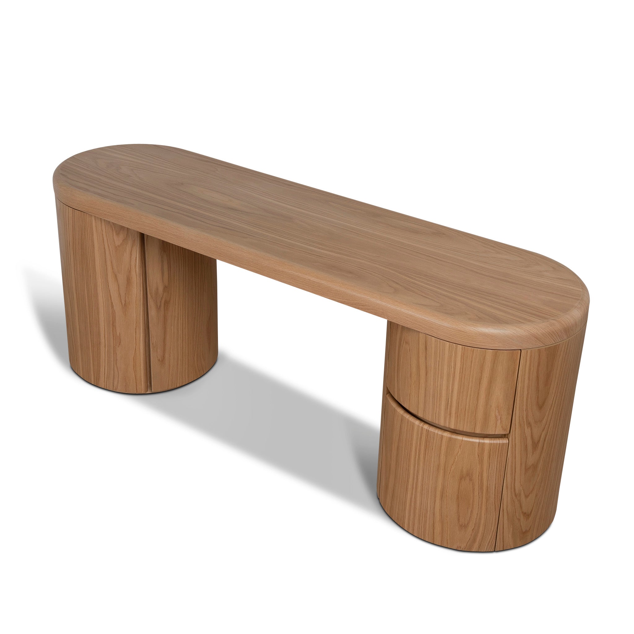 1.9M Office Desk | Natural Oak | Myka Home