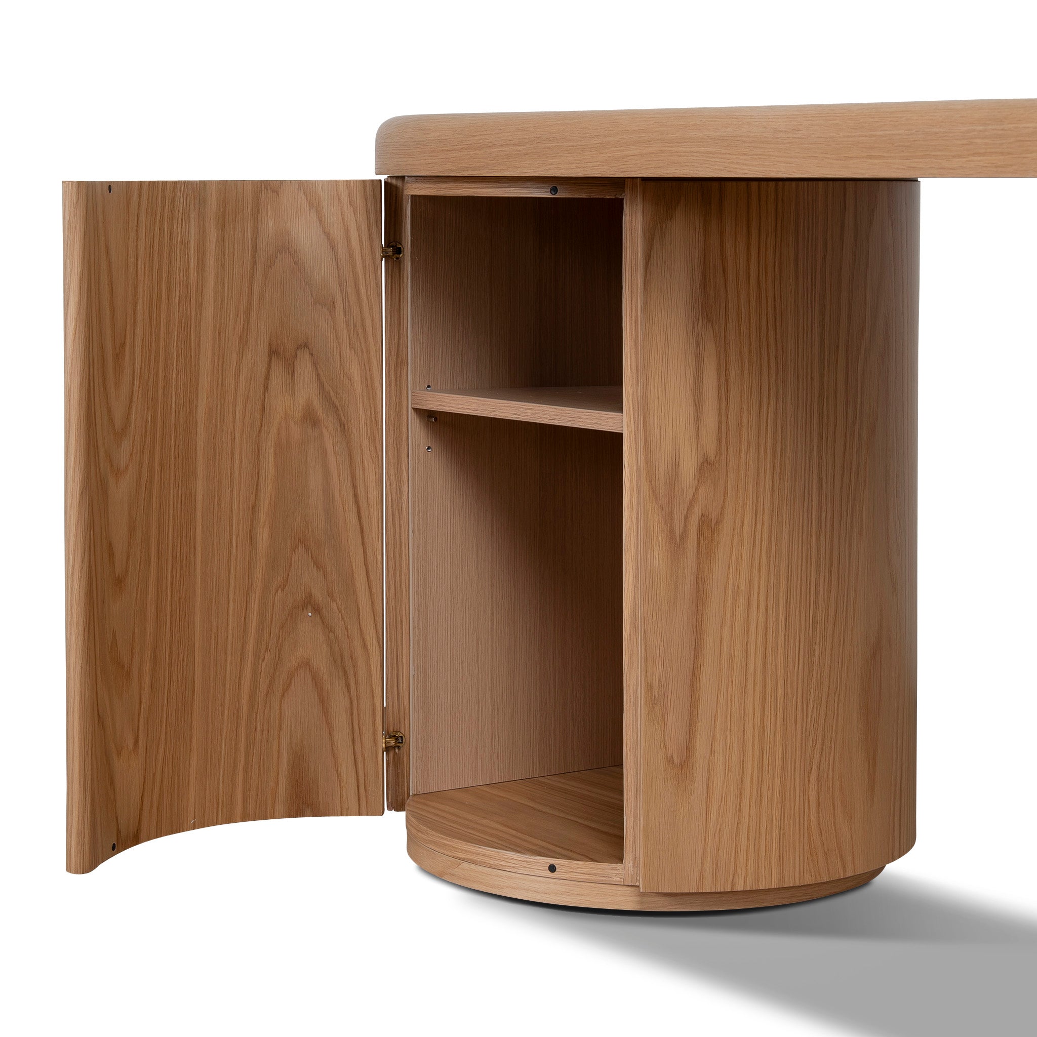 1.9M Office Desk | Natural Oak | Myka Home