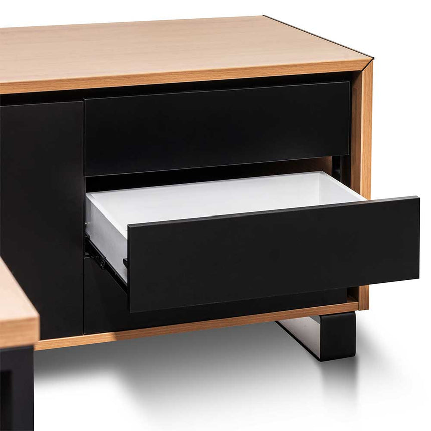 Ex Display - COT6543-SN 2.3m Right Return Office Desk - Natural - View 12