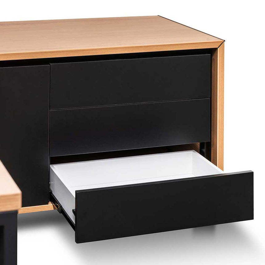 Ex Display - COT6543-SN 2.3m Right Return Office Desk - Natural - View 13