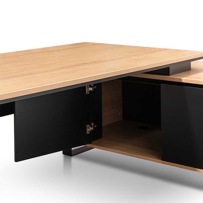 Ex Display - COT6543-SN 2.3m Right Return Office Desk - Natural - View 15