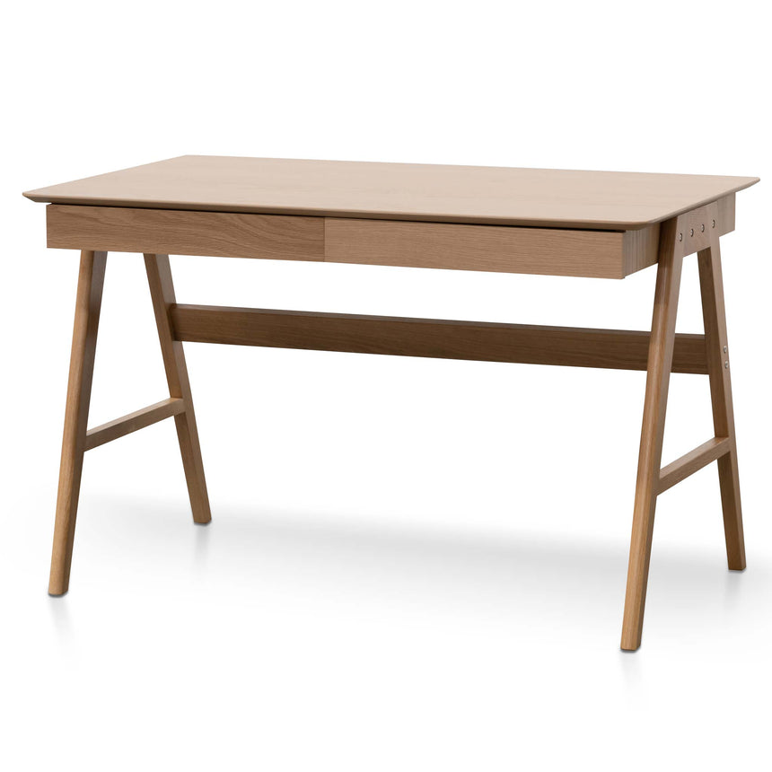 1.2m Wooden Office Desk | Natural | Myka Home