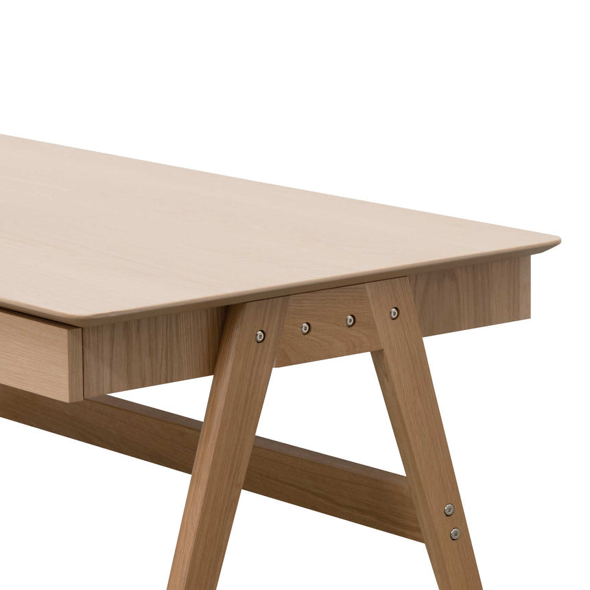 1.2m Wooden Office Desk | Natural | Myka Home - View 8