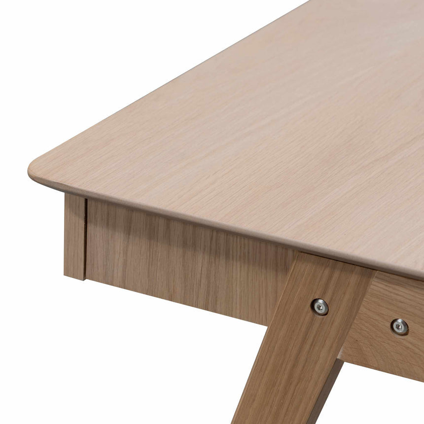 1.2m Wooden Office Desk | Natural | Myka Home - View 9