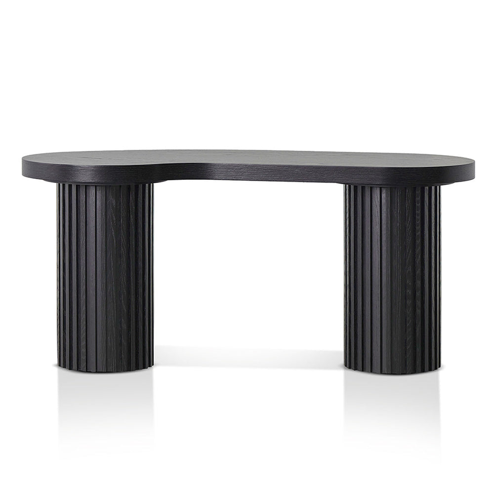 1.6m Office Desk | Black Oak | Myka Home - View 2