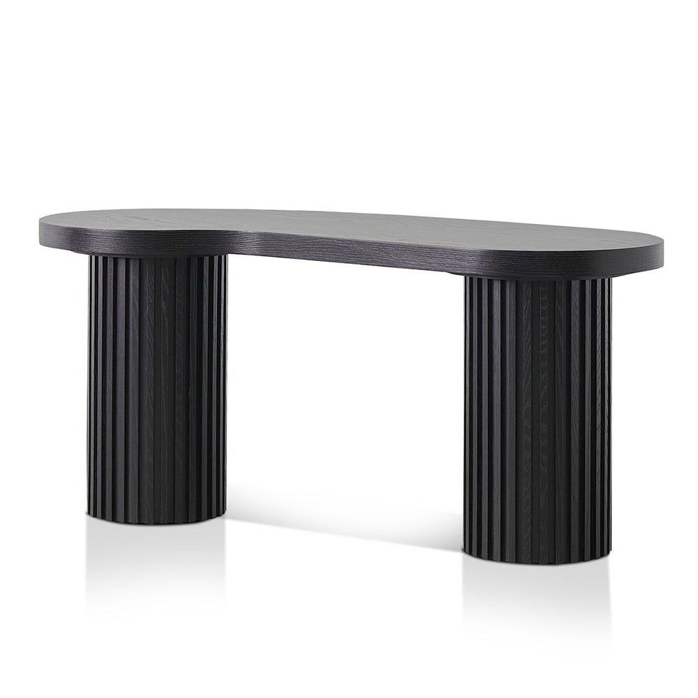 1.6m Office Desk | Black Oak | Myka Home