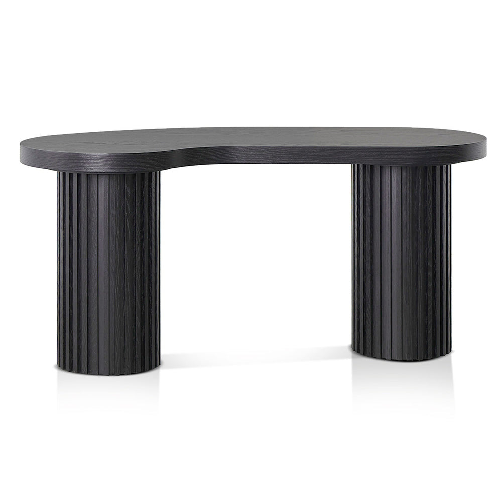 1.6m Office Desk | Black Oak | Myka Home - View 4