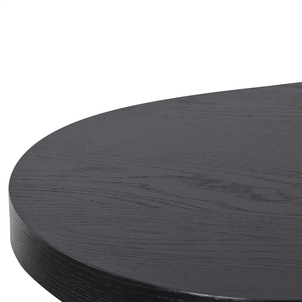 1.6m Office Desk | Black Oak | Myka Home - View 5
