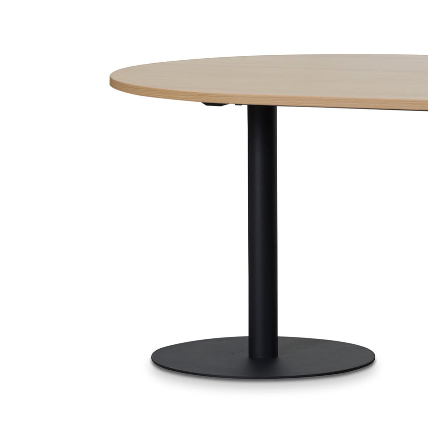 3m Oval Meeting Table | Natural | Myka Home - View 3