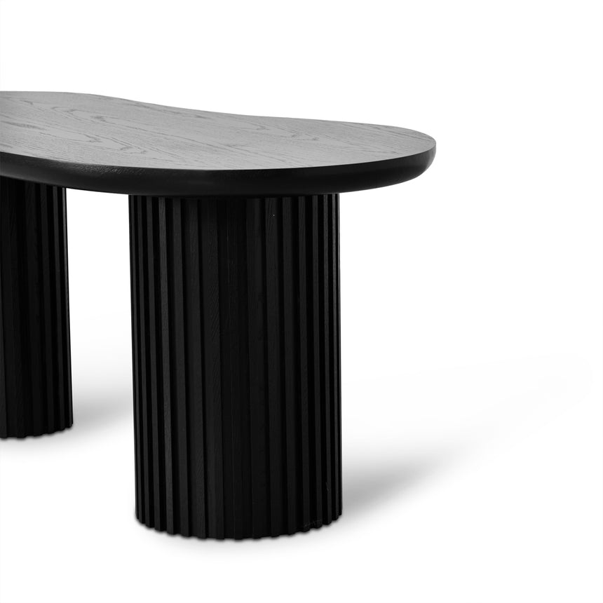 1.7m Office Desk | Black Oak | Myka Home - View 5