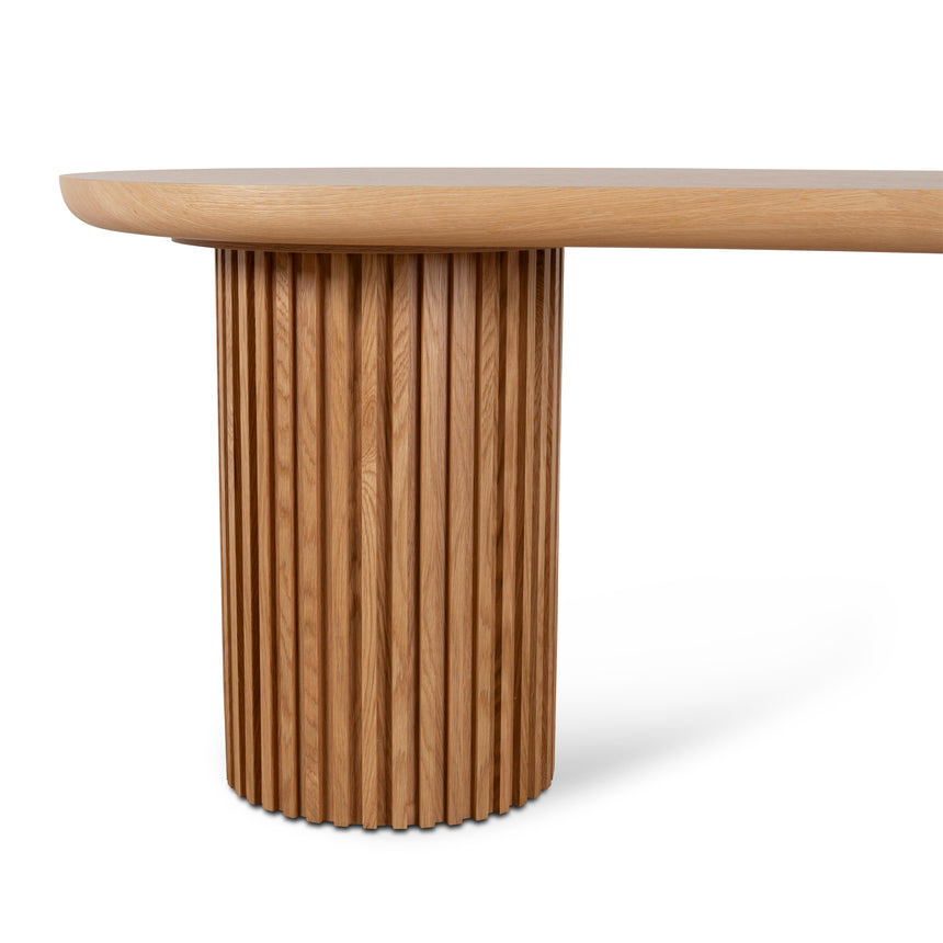1.7m Office Desk | Natural Oak | Myka Home - View 4