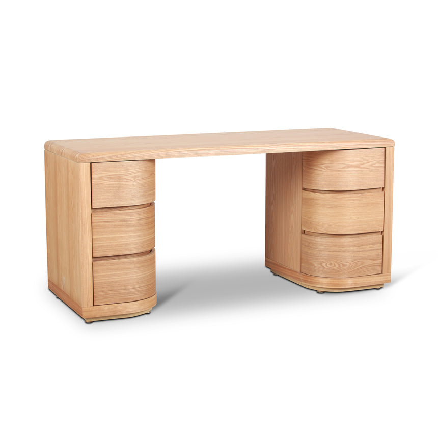 1.6m Office Desk | Natural | Myka Home