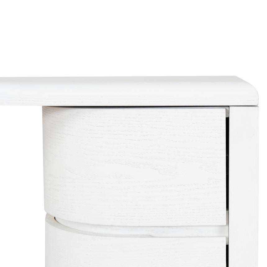 1.6m Office Desk | White | Myka Home - View 10