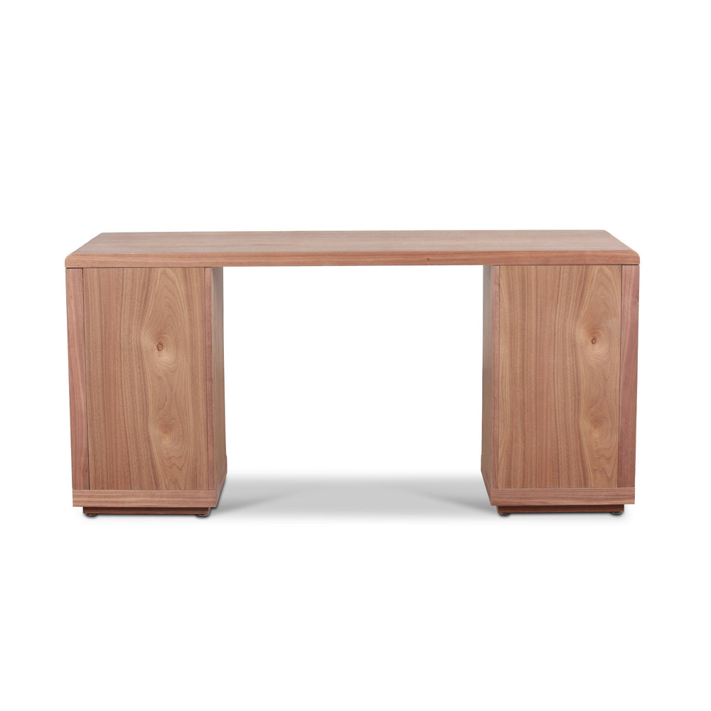 160cm Office Desk | Walnut | Myka Home - View 5
