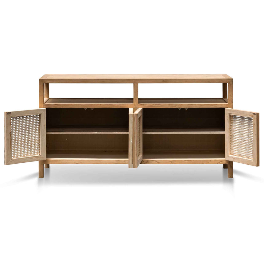 CDT66991.6m Sideboard Unit - Natural with Rattan Doors - View 3