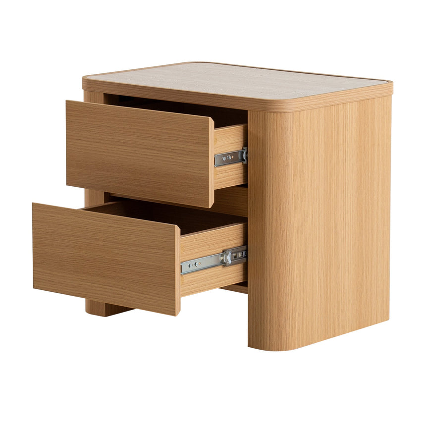 Bedside Table | Natural | Myka Home - View 5