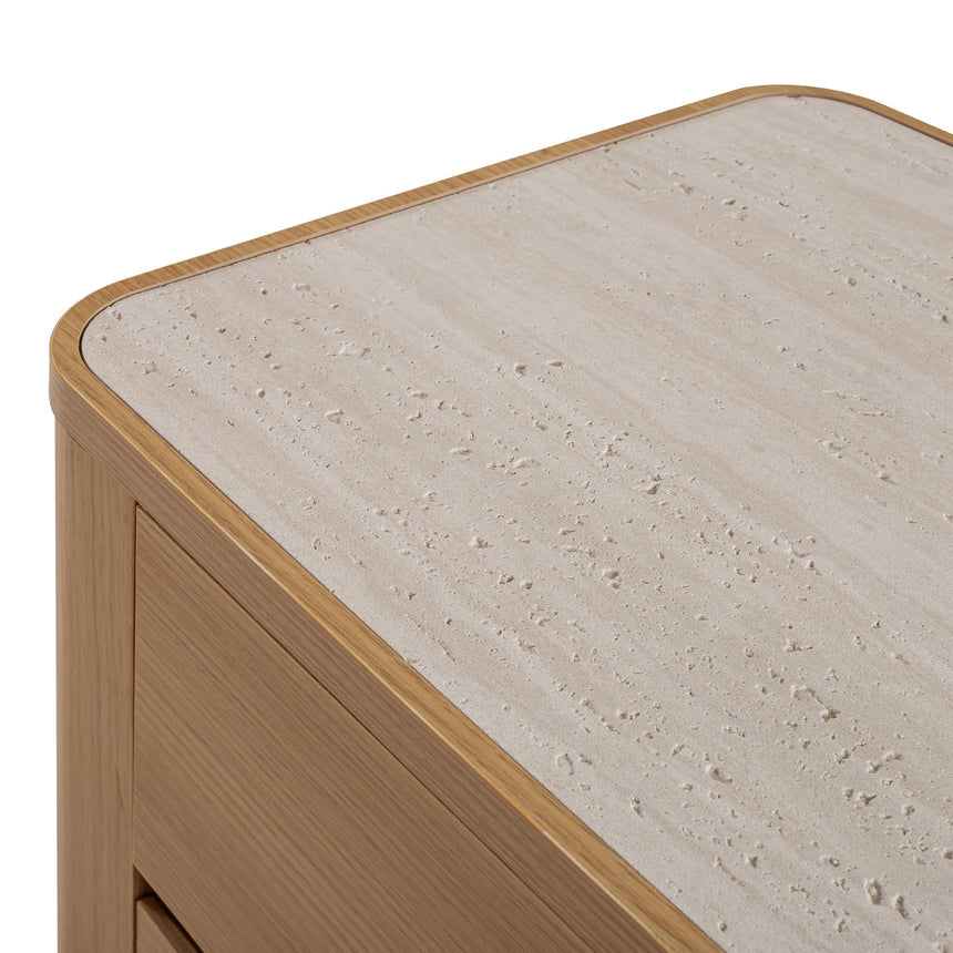 Bedside Table | Natural | Myka Home - View 6