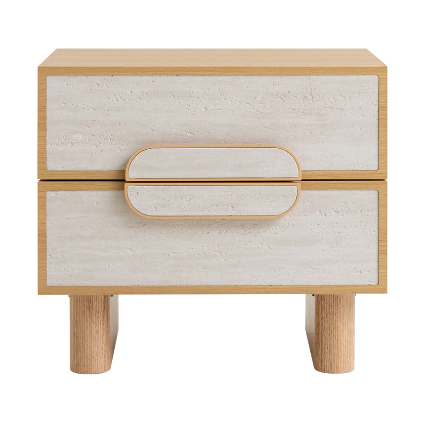 Bedside Table | Natural | Myka Home - View 2