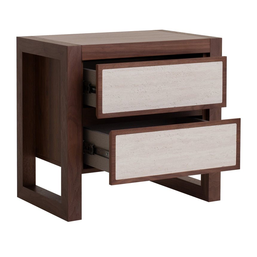 Bedside Table | Walnut | Myka Home - View 4