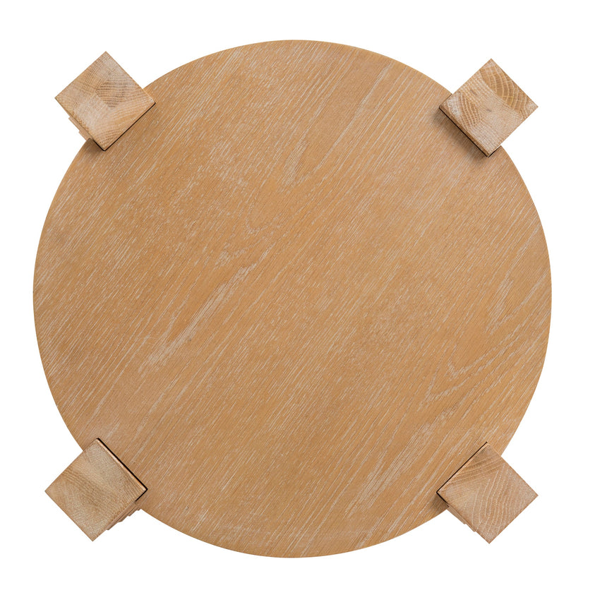 Round Side Table | Natural | Myka Home - View 4