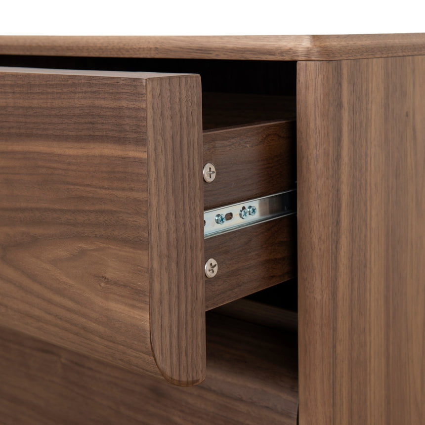 50cm Bedside Table | Walnut | Myka Home - View 15