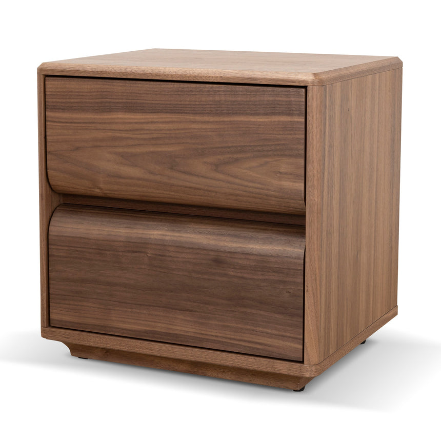 50cm Bedside Table | Walnut | Myka Home