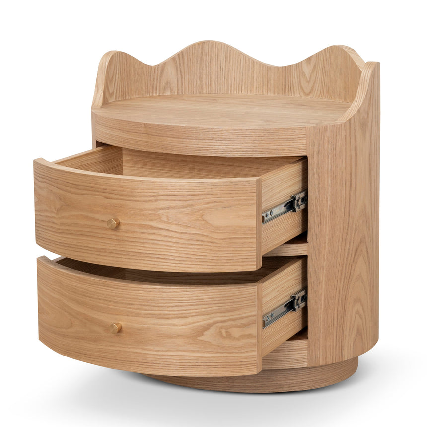 51cm Bedside Table | Natural | Myka Home - View 6