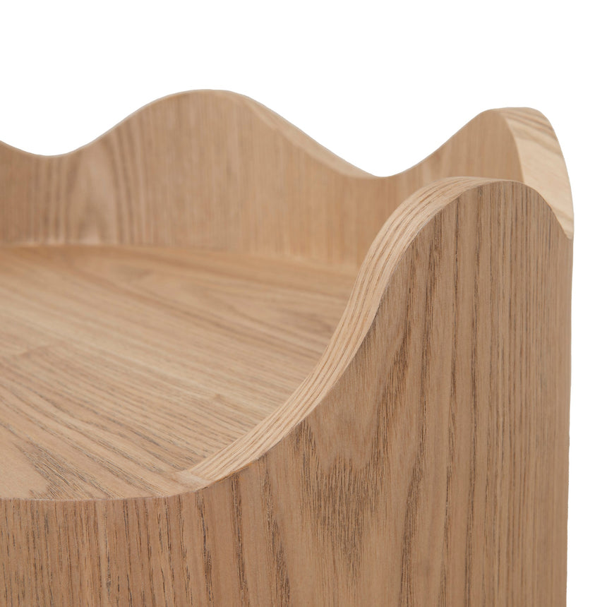 51cm Bedside Table | Natural | Myka Home - View 11