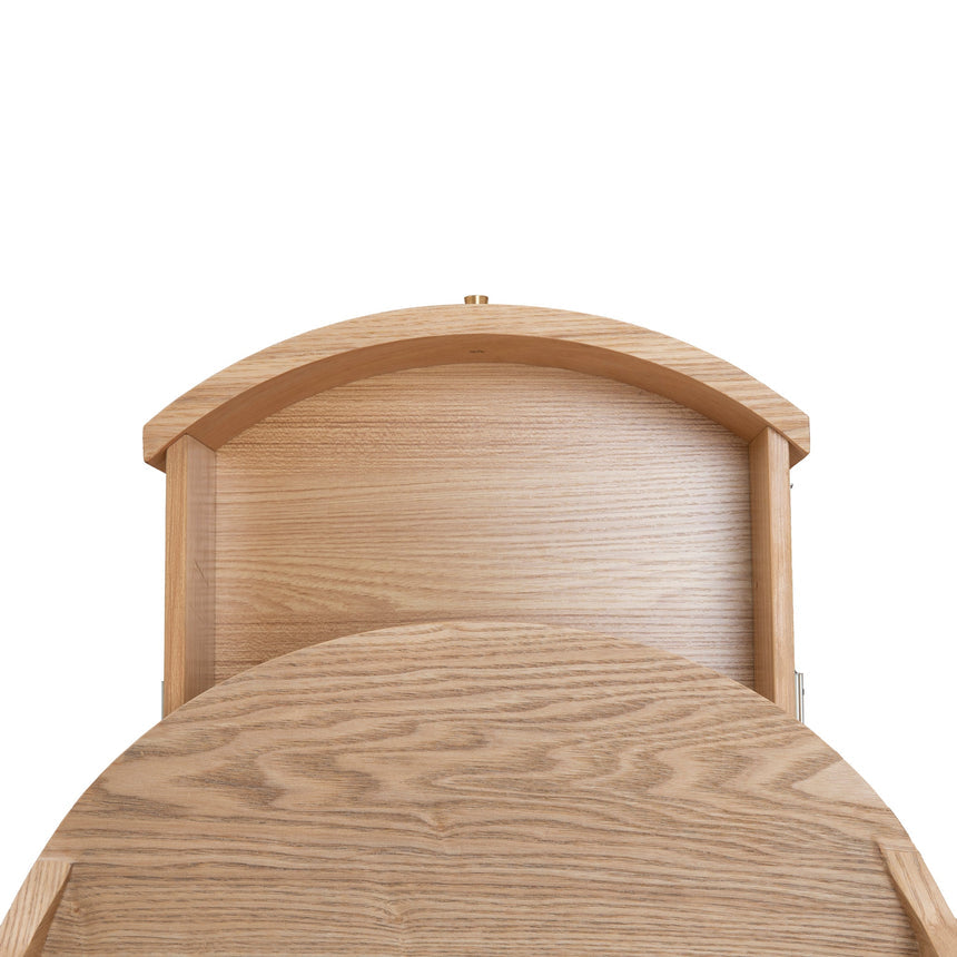 51cm Bedside Table | Natural | Myka Home - View 14
