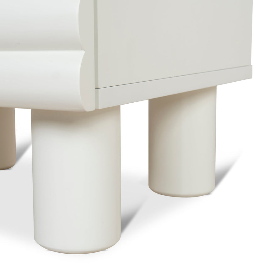 48cm Bedside Table | White | Myka Home - View 12