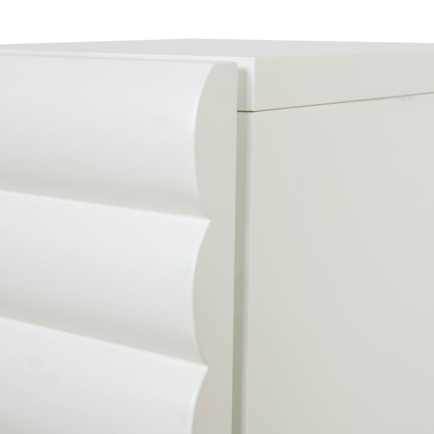 48cm Bedside Table | White | Myka Home - View 13