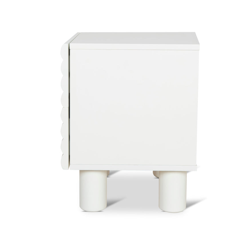 48cm Bedside Table | White | Myka Home - View 5