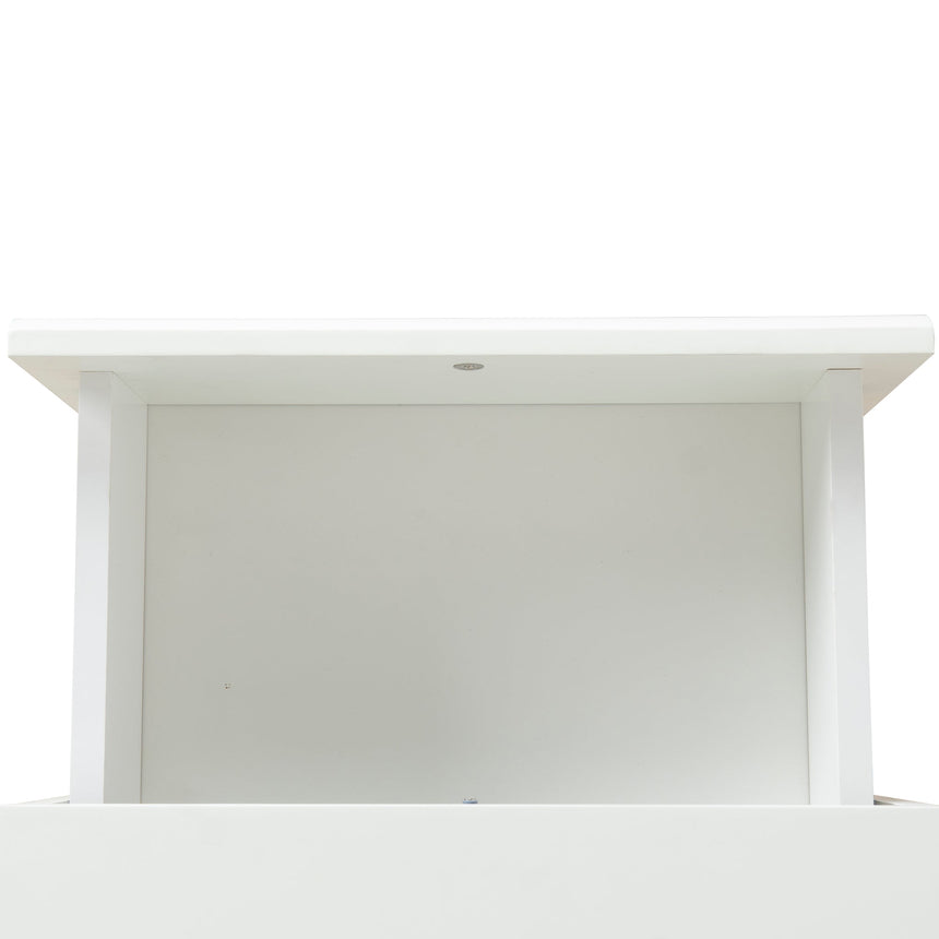48cm Bedside Table | White | Myka Home - View 8