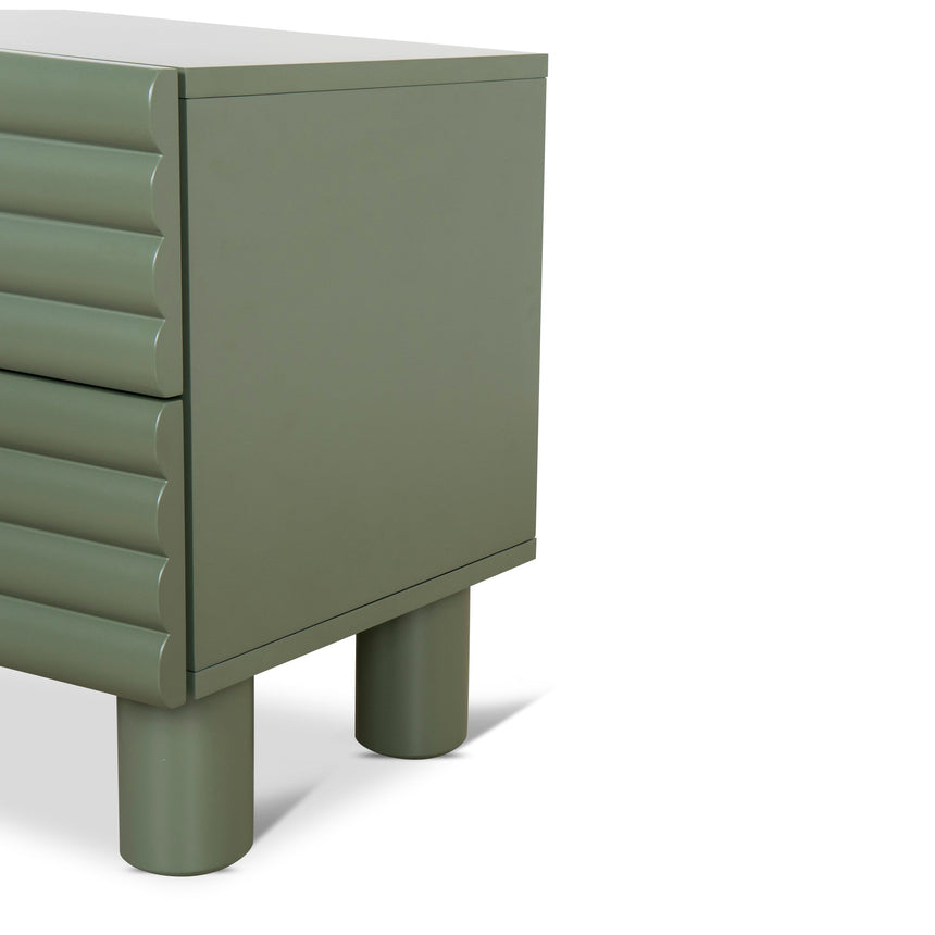 48cm Bedside Table | Green | Myka Home - View 9