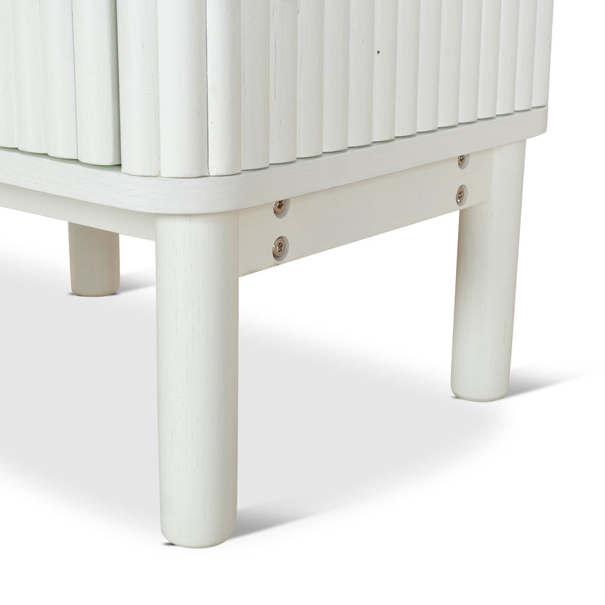 Bedside Table | Warm White | Myka Home - View 7
